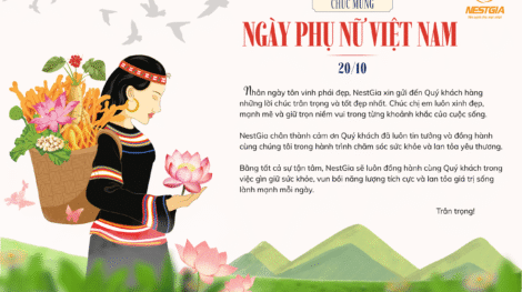 Chúc mừng ngày phụ nữ VN 20.10 Khách hàng